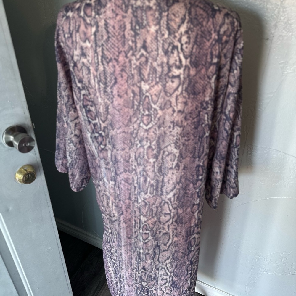 Jessica Simpson Purple Boxy Tunic Top - Picture 10 of 10